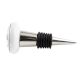 2 Pieces Kitchen Flat Ceramic Wine Bottle Stopper